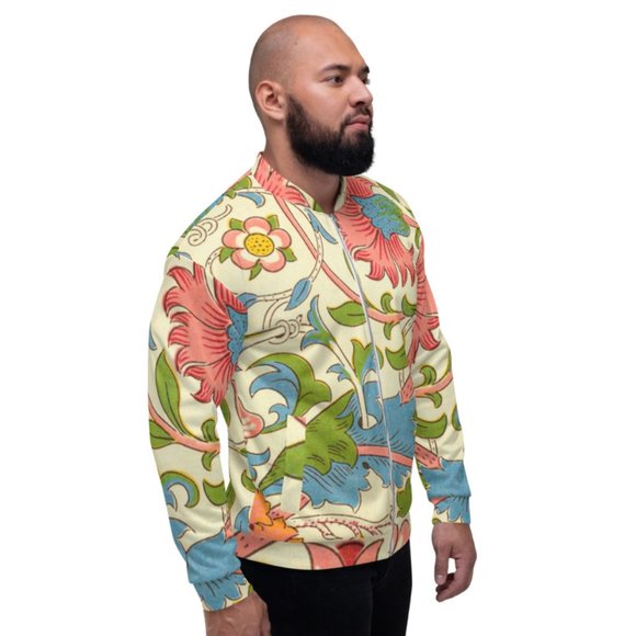 Lodden Pattern Unisex Bomber Jackets. - Picture 2 of 10